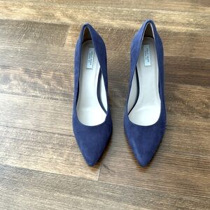 Cole Haan Blue suede pumps size 9.5